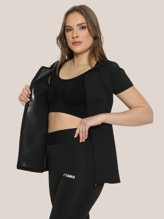 Termal fermuarlı body